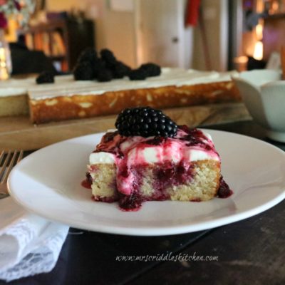 Lemon Blackberry Cake