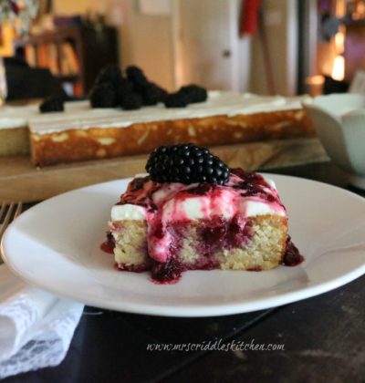 Lemon Blackberry Cake