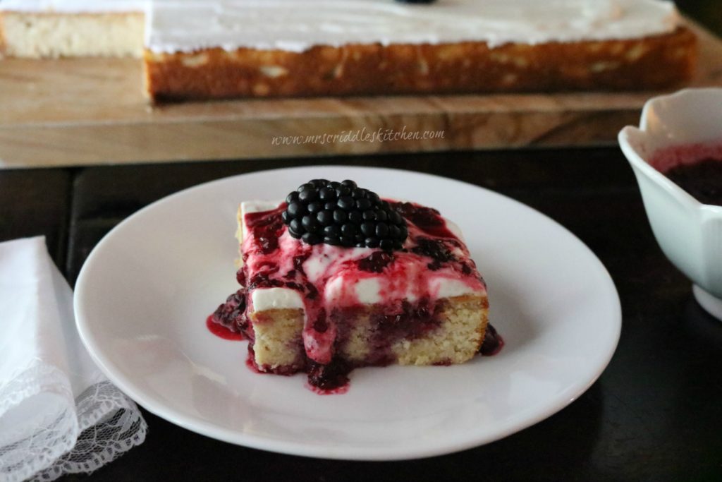 Lemon Blackberry Cake