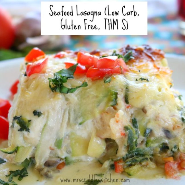 Seafood Lasagna Mrs. Criddles Kitchen