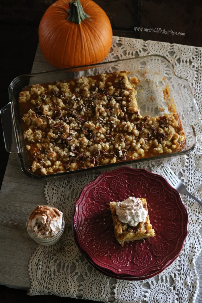 Pumpkin Crumb Cake (THM S, Low Carb)