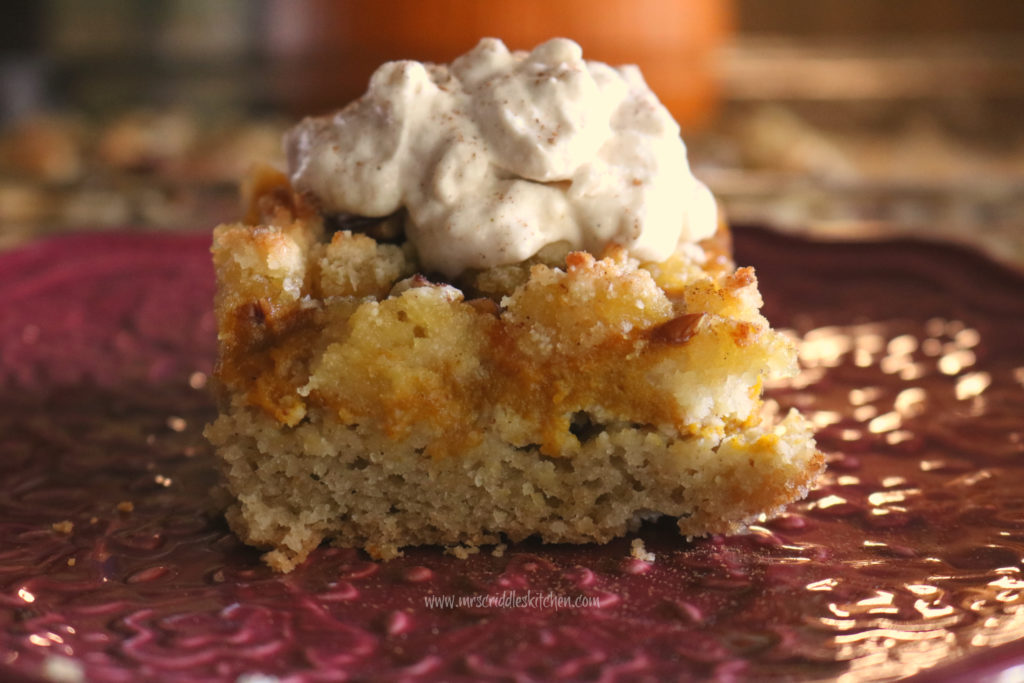 Pumpkin Crumb Cake (THM S, Low Carb)