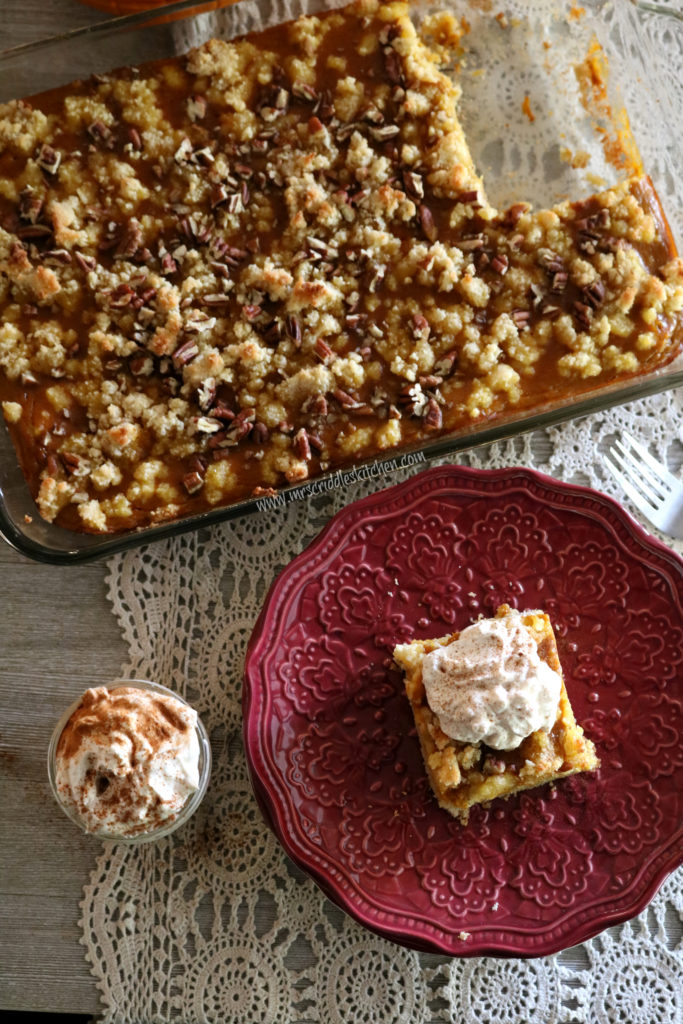 Pumpkin Crumb Cake (THM S, Low Carb)