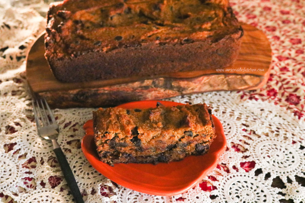 Chocolate Chip Pumpkin Bread