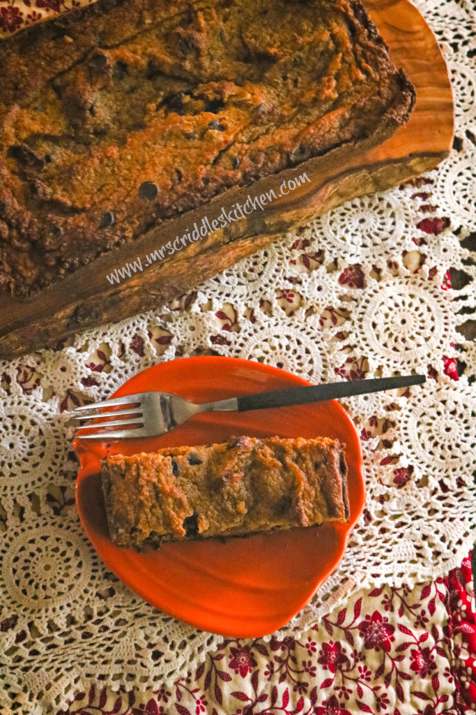 Chocolate Chip Pumpkin Bread