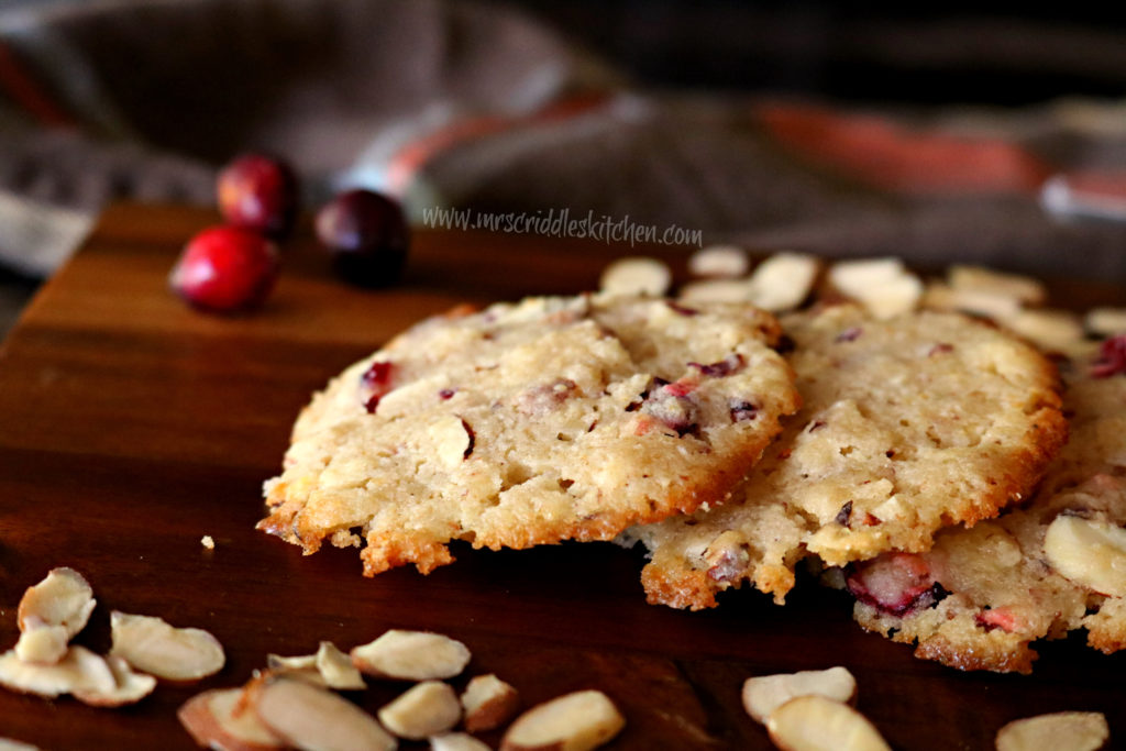 Cranberry Almond Cookies THM S/Low carb/Sugarfree