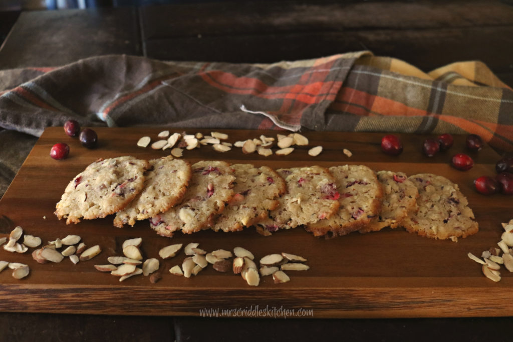 Cranberry Almond Cookies THM S/Low carb/Sugarfree