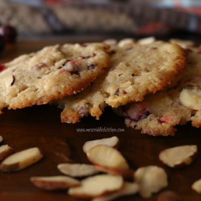 Cranberry Almond Cookies