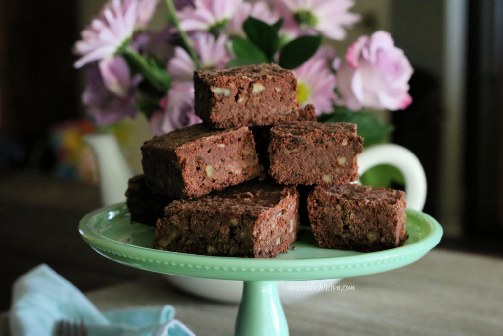 Double Chocolate Walnut Brownies