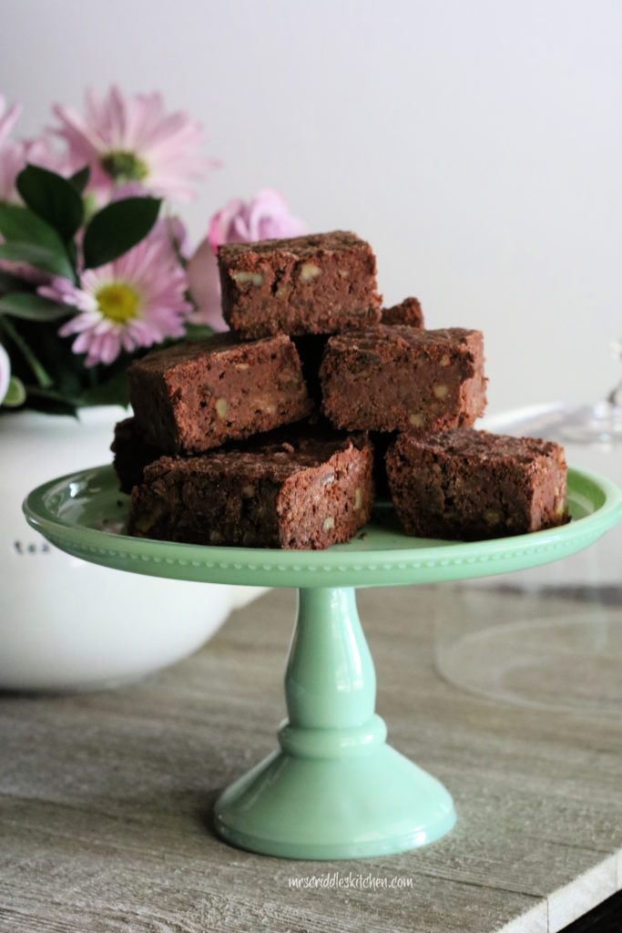 Double Chocolate Walnut Brownies