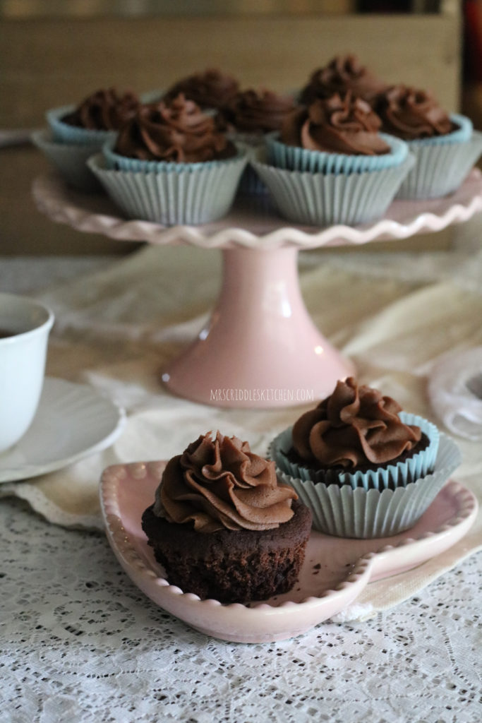 Chocolate Cupcakes (thm s, sugar free, low carb)