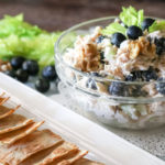 Blueberry Walnut Chicken Salad (THM S, Low Carb, Keto)