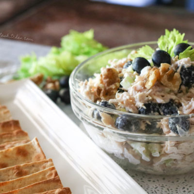 Blueberry Walnut Chicken Salad