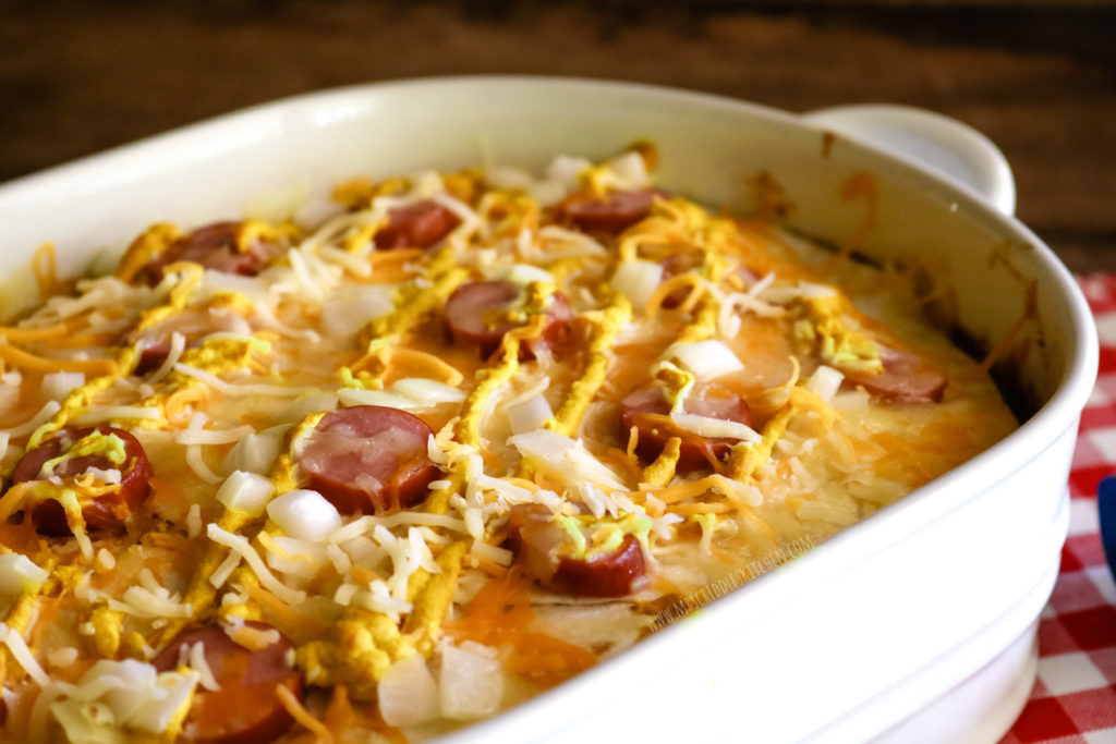 Low Carb Coney Island Casserole- THM, Low Carb