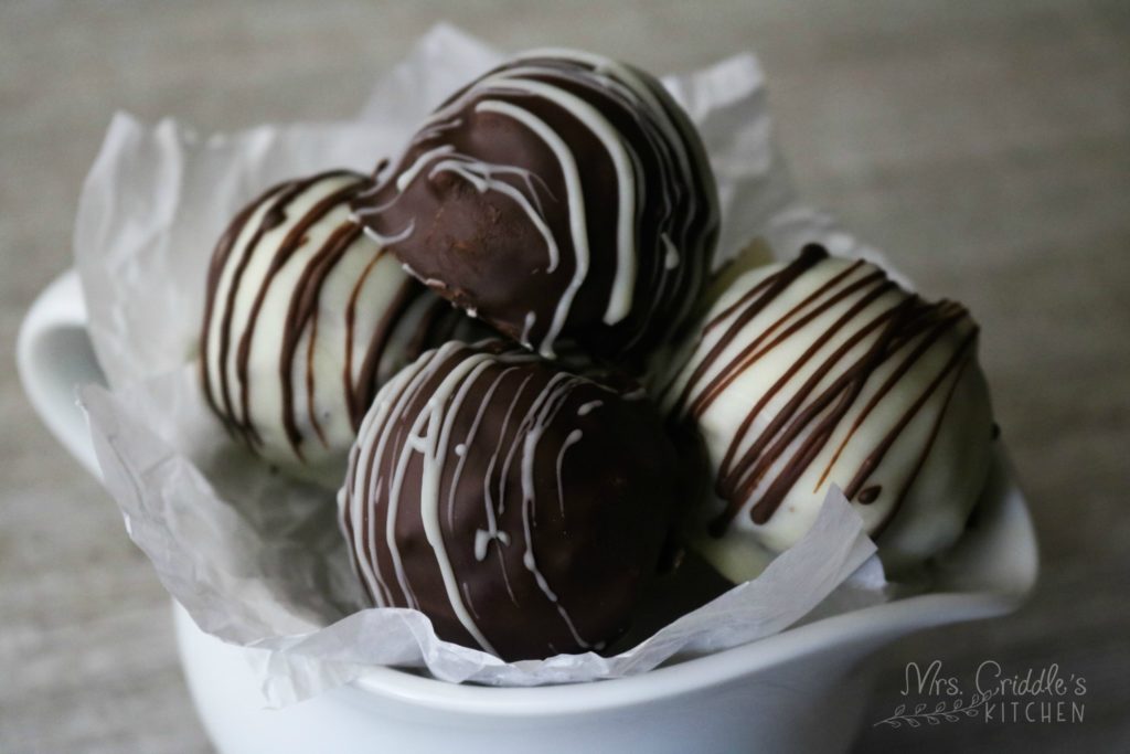 Brownie Truffle Bites- Low Carb, THM S, Sugar-free