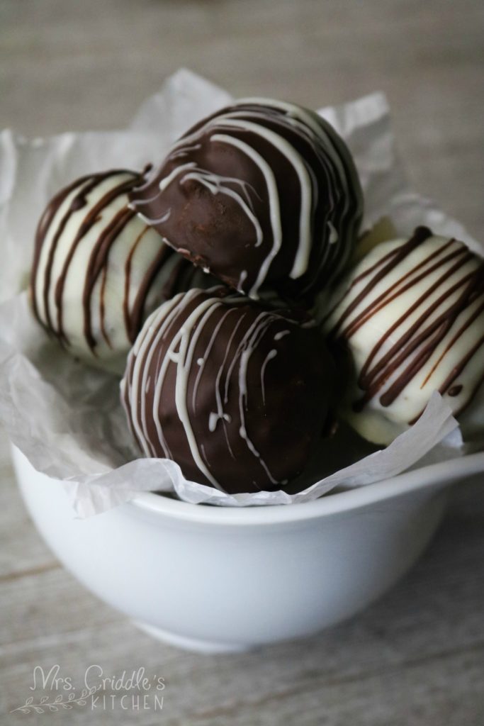 Brownie Truffle Bites- Low Carb, THM S, Sugar-free