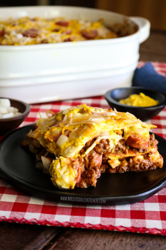 Low Carb Coney Island Casserole- THM, Low Carb
