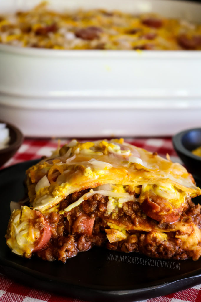 Low Carb Coney Island Casserole- THM, Low Carb