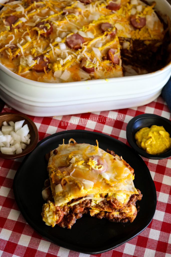 Low Carb Coney Island Casserole- THM, Low Carb