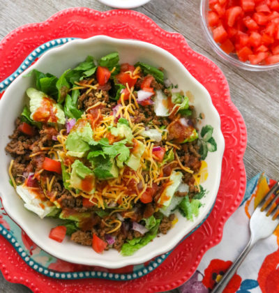 Catalina Taco Salad- Low Carb, THM S