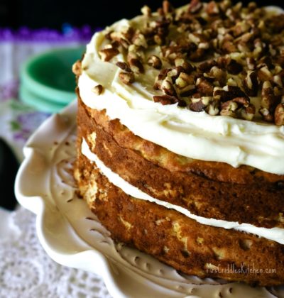 Hummingbird Cake- THM X, Sugar-free