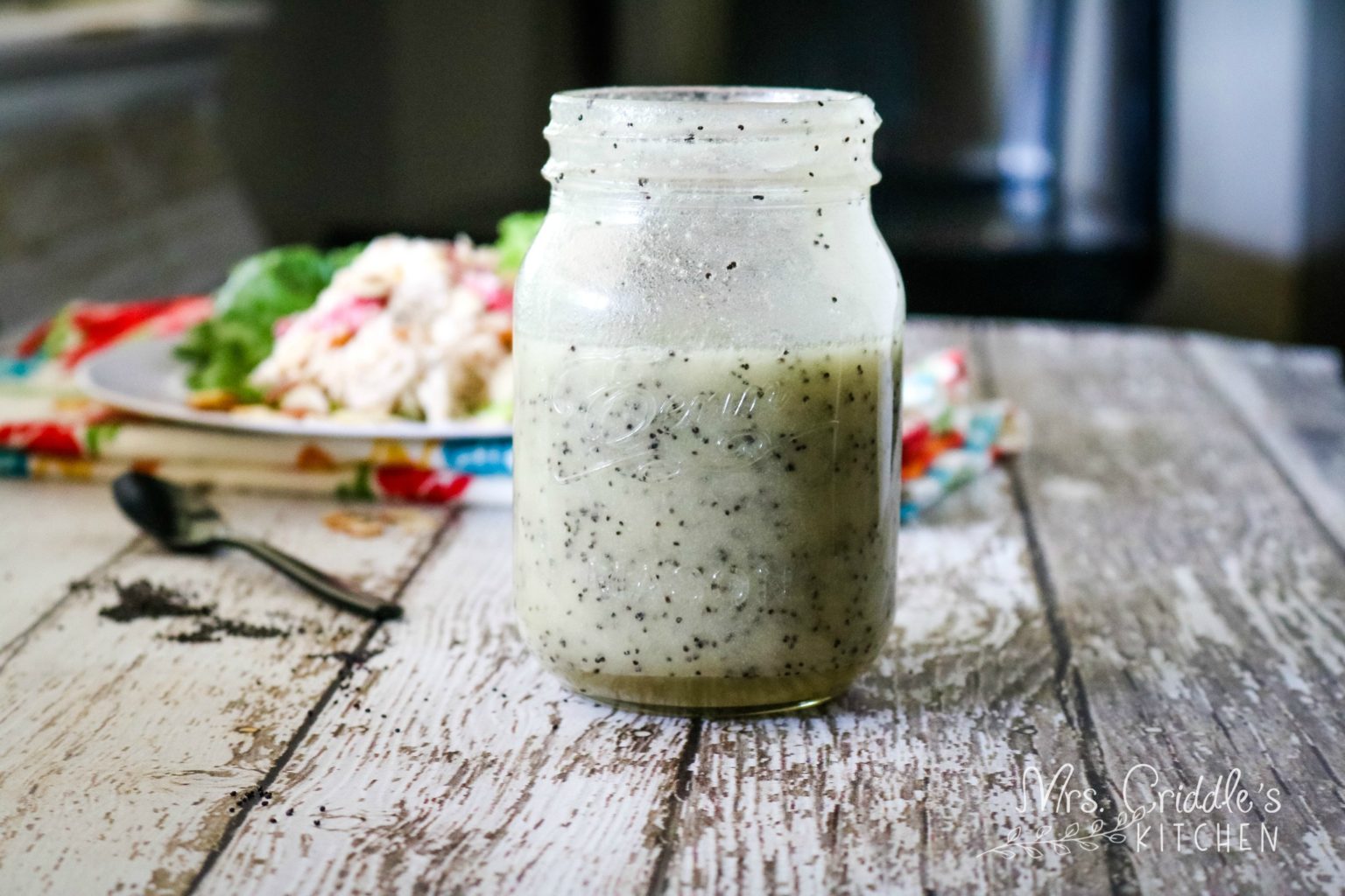 Poppy Seed Dressing Low Carb Mrs. Criddles Kitchen