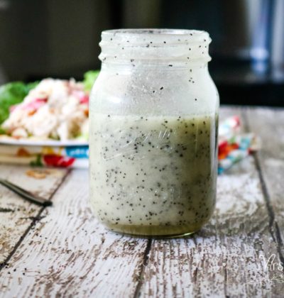 Poppy Seed Dressing- Low Carb, THM S, KETO