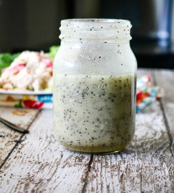 Poppy Seed Dressing- Low Carb, THM S, KETO