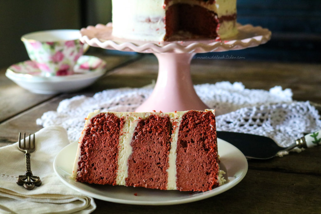 Low Carb Red Velvet Cake- THM S, Low Carb