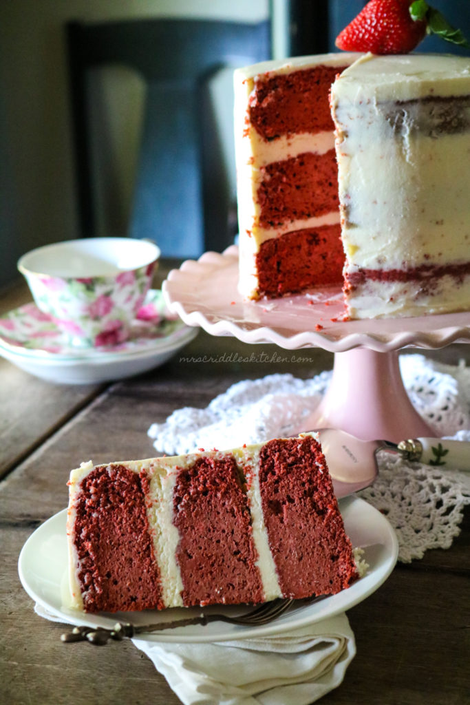 Low Carb Red Velvet Cake- THM S, Low Carb