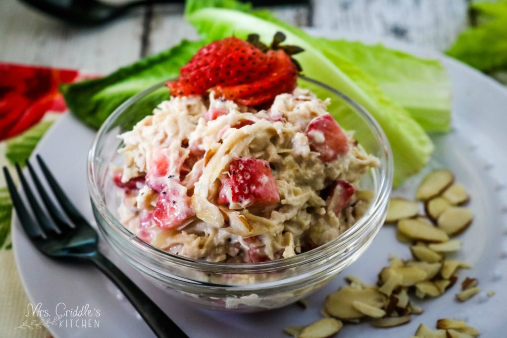 Strawberry Chicken Salad- Low Carb/Keto/THM S