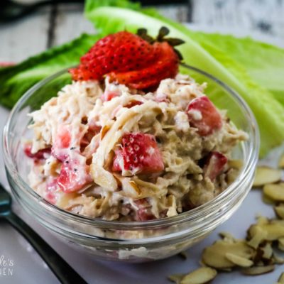 Strawberry Chicken Salad -Low Carb