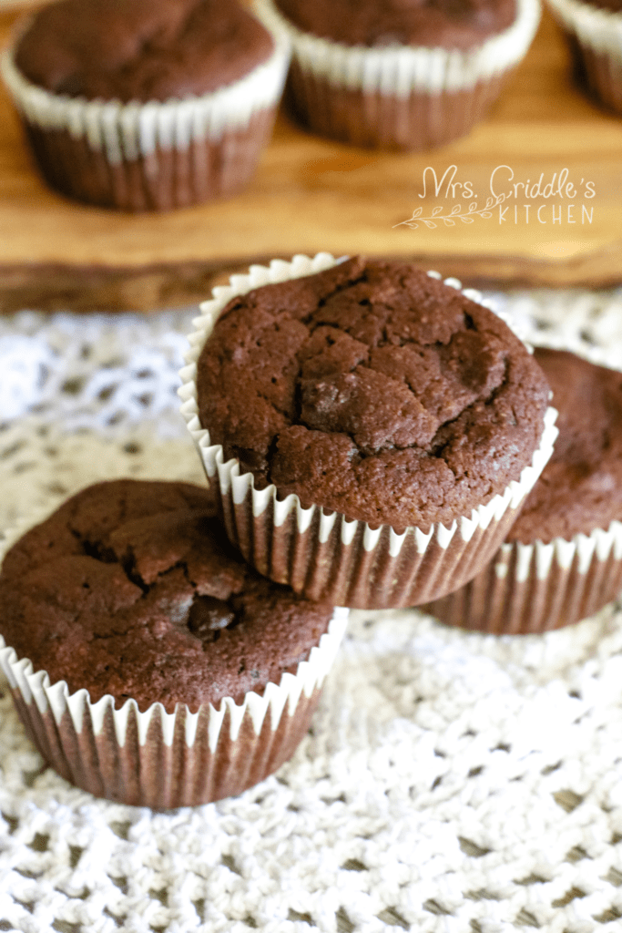 Chocolate Chip Muffins- THM S, Low Carb