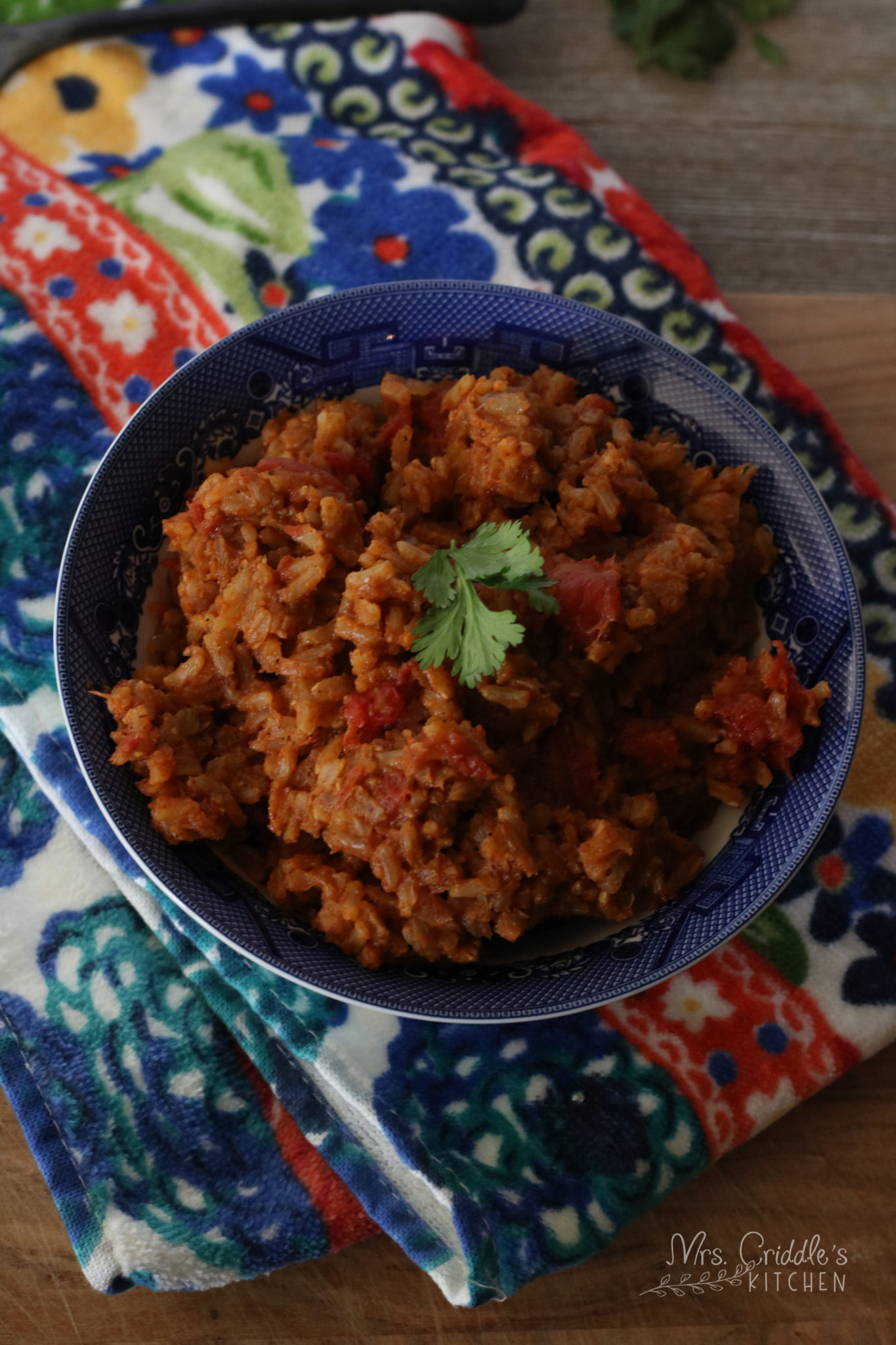 Mexican Brown Rice Mrs. Criddles Kitchen