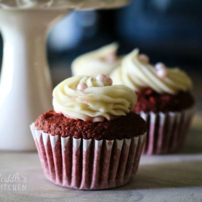Mini Red Velvet Cupcakes- THM S