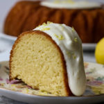 Sweet Vanilla Bundt Cake with a Zesty Lemon Icing