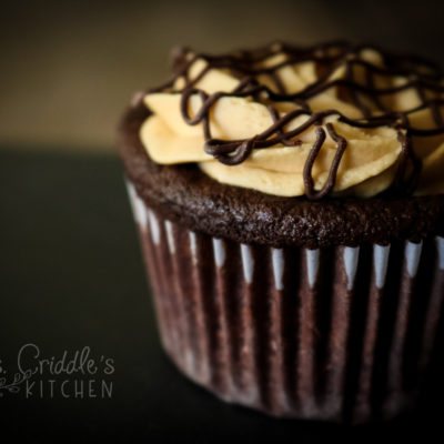 Faux Reese’s Cupcakes (low carb/thm s)